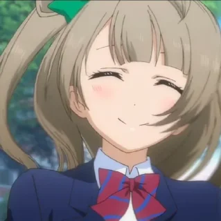 🍰 emoji 𔘓 kotori minami : @nicoyazawaa Telegram sticker 7 of 61