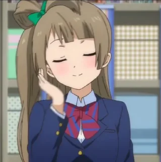🍰 emoji 𔘓 kotori minami : @nicoyazawaa Telegram sticker 13 of 61