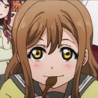 🔖 emoji 𔘓 hanamaru kunikida : @nicoyazawaa Telegram sticker 20 of 30