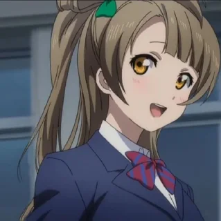 🍰 emoji 𔘓 kotori minami : @nicoyazawaa Telegram sticker 6 of 61