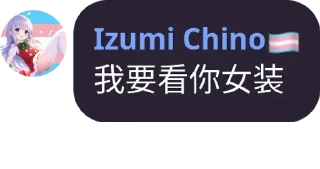 😀 emoji Izumi Chino🏳️‍⚧️ Telegram sticker 20 of 57