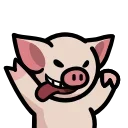 🙆 emoji LIHKG Pig HD @lihkg_official Telegram sticker 16 of 44