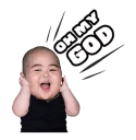 😱 emoji Baby Tatan Telegram sticker 8 of 25