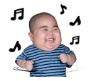 🎶 emoji Baby Tatan Telegram sticker 5 of 25