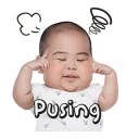 😨 emoji Baby Tatan Telegram sticker 23 of 25