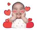 😍 emoji Baby Tatan Telegram sticker 18 of 25