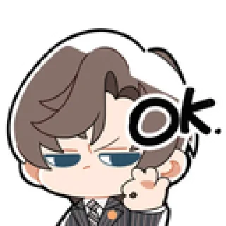 👌 emoji Tears of Themis Telegram sticker 23 of 71