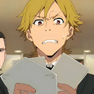 😨 emoji (Animus) Kazuki Kurusu - @Animusindofile Telegram sticker 8 of 11