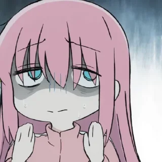 😖 emoji ぼっち・ざ・ろっく！(@sticker_freehk) pack 4 Telegram sticker 18 of 50