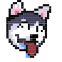 😛 emoji LIHKG Husky Animated (Unofficial) Telegram sticker 7 of 30