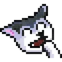 😱 emoji LIHKG Husky Animated (Unofficial) Telegram sticker 11 of 30