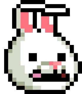 😅 emoji LIHKG Rabbit Animated (Unofficial) Telegram sticker 19 of 42