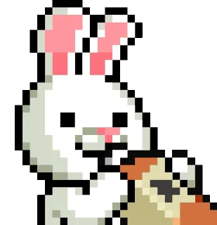 🎷 emoji LIHKG Rabbit Animated (Unofficial) Telegram sticker 7 of 42