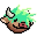 🧑‍🎤 emoji LIHKG Cow Animated (Unofficial) Telegram sticker 7 of 32