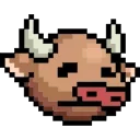 😕 emoji LIHKG Cow Animated (Unofficial) Telegram sticker 8 of 32