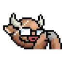 🤓 emoji LIHKG Cow Animated (Unofficial) Telegram sticker 14 of 32
