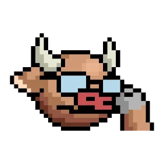 😎 emoji LIHKG Cow (Unofficial) Telegram sticker 6 of 13