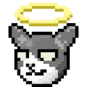 😇 emoji LIHKG Cat Animated (Unofficial) Telegram sticker 23 of 29