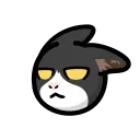 😰 emoji LIHKG Cat HD @lihkg_official Telegram sticker 20 of 26