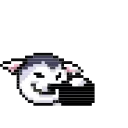 🛂 emoji LIHKG Husky Animated (Unofficial) Telegram sticker 6 of 30