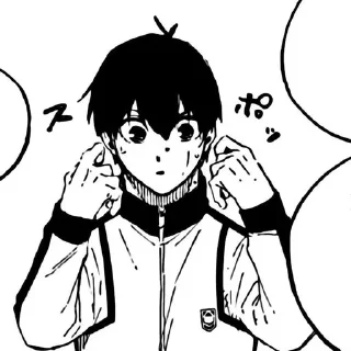 🧩 emoji Yoichi Isagi :: @YoichjiIsagi Telegram sticker 8 of 45