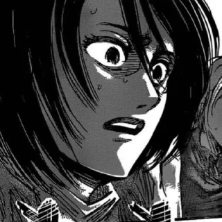 🧣 emoji Mikasa Ackerman. Telegram sticker 19 of 109