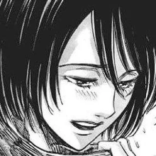 🧣 emoji Mikasa Ackerman. Telegram sticker 22 of 109