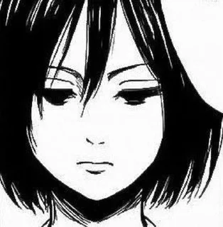 🧣 emoji Mikasa Ackerman. Telegram sticker 18 of 109
