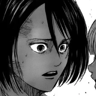 🧣 emoji Mikasa Ackerman. Telegram sticker 20 of 109