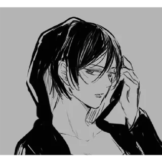👀 emoji Mikasa Ackerman Telegram sticker 8 of 114