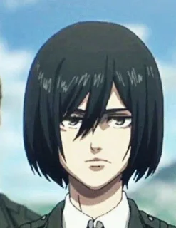 😭 emoji Mikasa Ackerman Telegram sticker 15 of 114