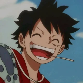 ✨ emoji Luffy Telegram sticker 20 of 33