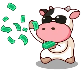 🤑 emoji Moo @boonzes Telegram sticker 23 of 40