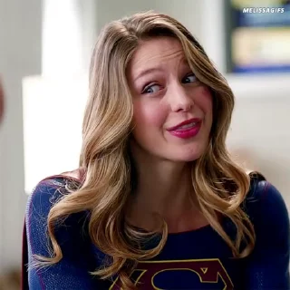 🔗 emoji ✨ Melissa Benoist ✨ @TheJedi66 Telegram sticker 15 of 50