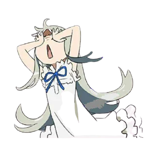 🙈 emoji Anohana @animestickerchannel Telegram sticker 4 of 74