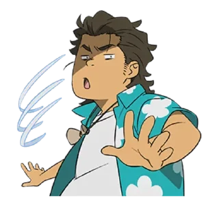 😨 emoji Anohana @animestickerchannel Telegram sticker 20 of 74