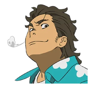 😏 emoji Anohana @animestickerchannel Telegram sticker 18 of 74