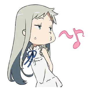 😅 emoji Anohana @animestickerchannel Telegram sticker 19 of 74