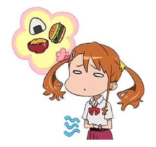 😫 emoji Anohana @animestickerchannel Telegram sticker 16 of 74