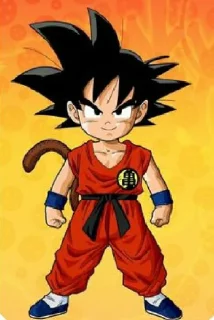 Sticker from Goku @animestickerchannel