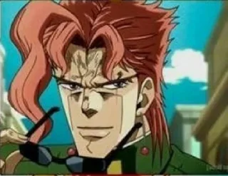 😎 emoji Jojo @animestickerchannel Telegram sticker 13 of 45