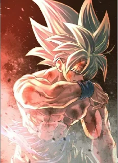 😡 emoji Goku @animestickerchannel Telegram sticker 6 of 61