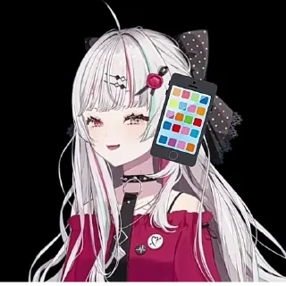 🌸 emoji — @Lanzaegis ; Ishigami Nozomi Telegram sticker 10 of 39