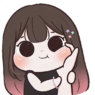 🧺 emoji ❲ ⎙ @crmll06 ❳ chubby girl ashpink Telegram sticker 20 of 40