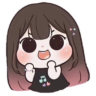 🧺 emoji ❲ ⎙ @crmll06 ❳ chubby girl ashpink Telegram sticker 22 of 40