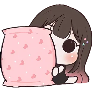 🧺 emoji ❲ ⎙ @crmll06 ❳ chubby girl ashpink Telegram sticker 15 of 40