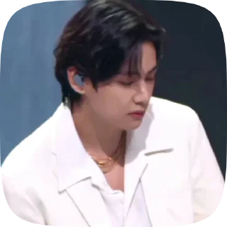 ⚪ emoji taehyung 1 @cagulnoona Telegram sticker 9 of 18