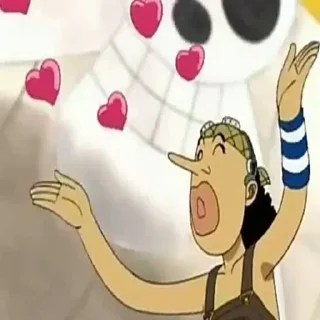 😂 emoji One piece meme @AnimeSticker999 Telegram sticker 23 of 32