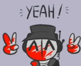 ✌️ emoji Deimos Telegram sticker 11 of 23
