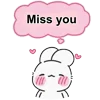 😊 emoji Baby rabbit | By Halisa @TgEmodziBot Telegram sticker 23 of 78